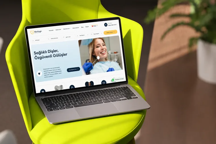 Klinik web sitesi örneği